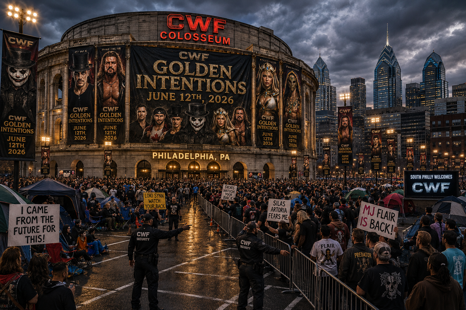 The Wrestling World Has GOLDEN Intentions