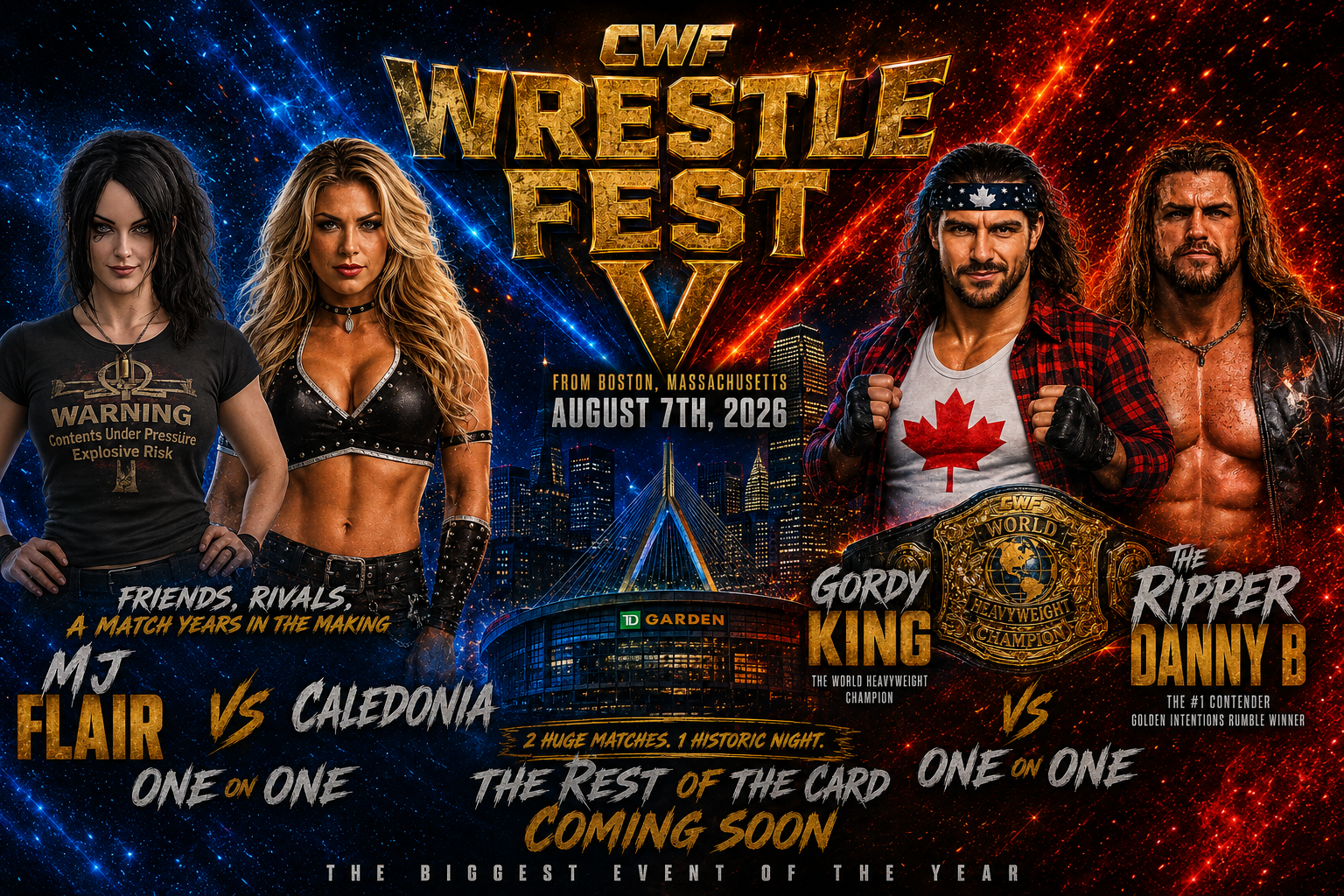 Wrestle Fest V...IS LIVE!